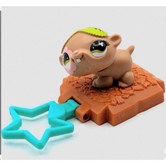 Littlest Pet Shop Other - HAMSTER LITTLEST PET SHOP Action Figure #5 Collectible McDonald’s Toy 2008 New